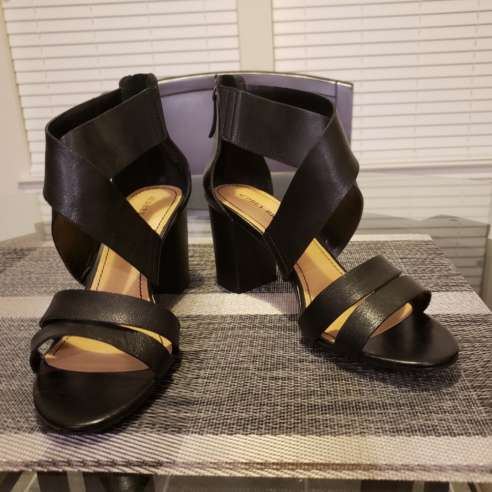 Black Strap Sandals